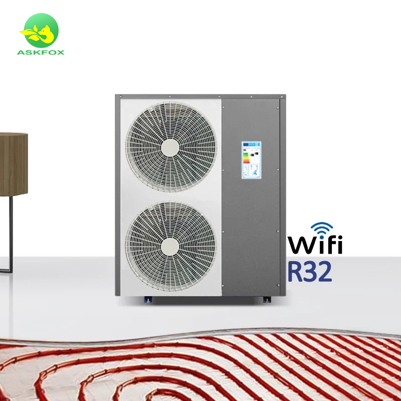 Китайский OEM-производитель, Wi-Fi тепловой насос от воздуха до воды 10 кВт 15 кВт 20 кВт, Warmepumpe Varmepumpe R32, инверторный тепловой насос с воздушным источником