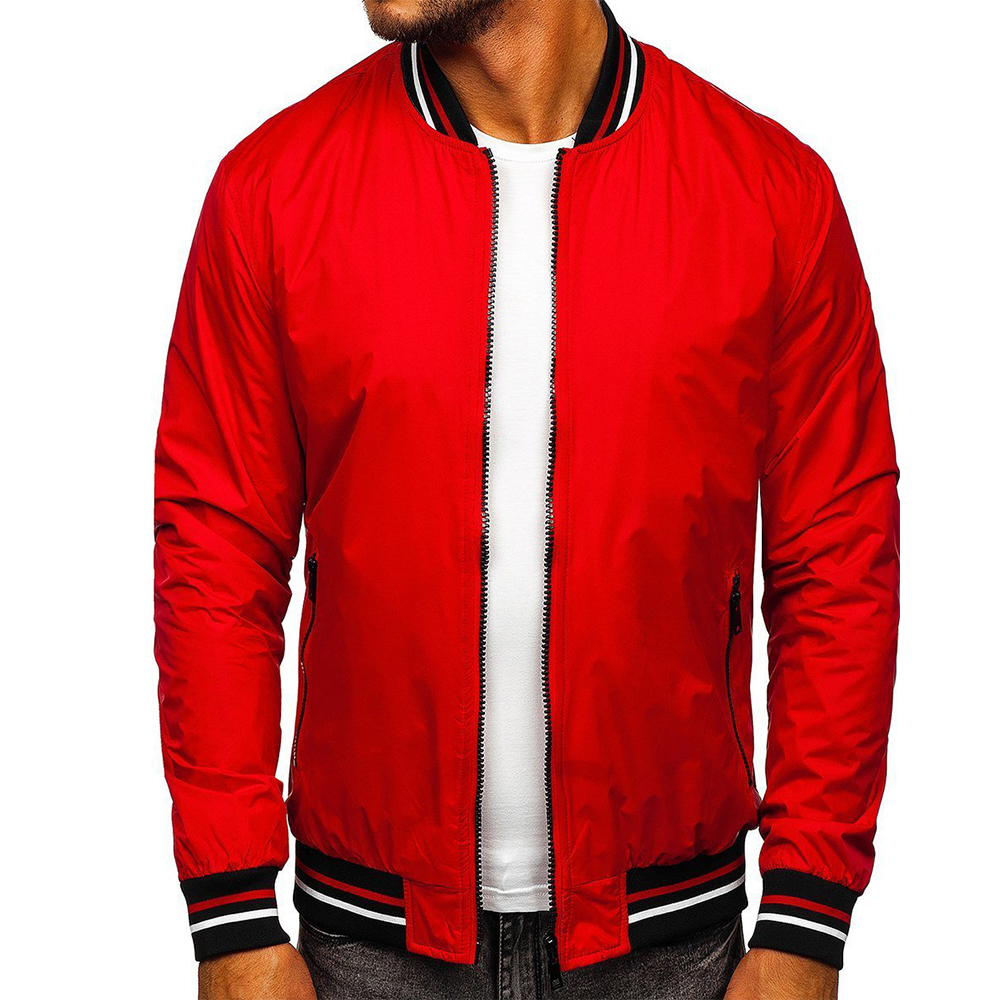 High Quality New Design Bomber Jackets Streetwear Waterproof Men Custom Logo Bomber Jackets