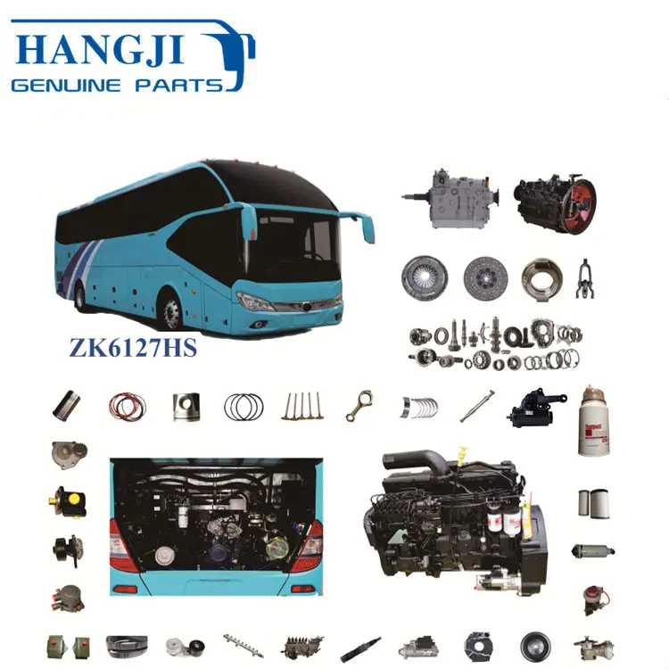 wholesale price auto transmission systems ZK6127HS spare parts bus parts accessories coach for all kinds of Chinese buses