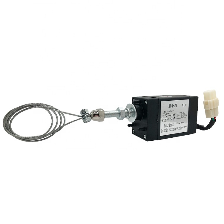 12V 24V дизельный двигатель части генератор мощности для запорного клапана Электромагнитный клапан отключения XHQ-PT топлива отрезать остановочный соленоид xhq-pt