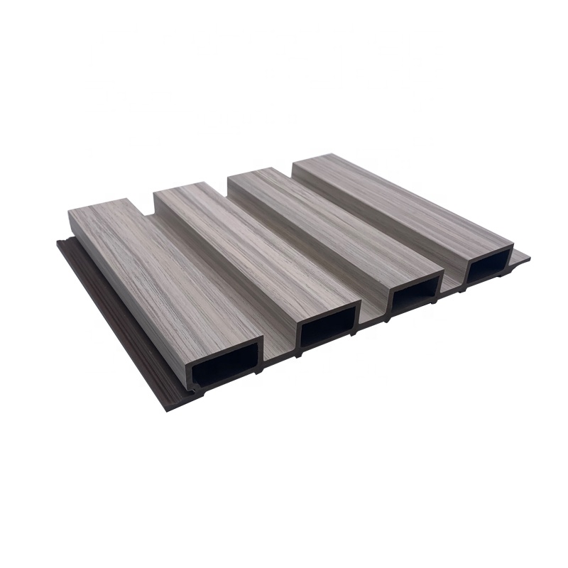 WPC Decor Panel Indoor Cladding Exterior Wall Panel Wall Ceiling Decoration Fast and Easy Install PVC Wall Coating Wood Grain