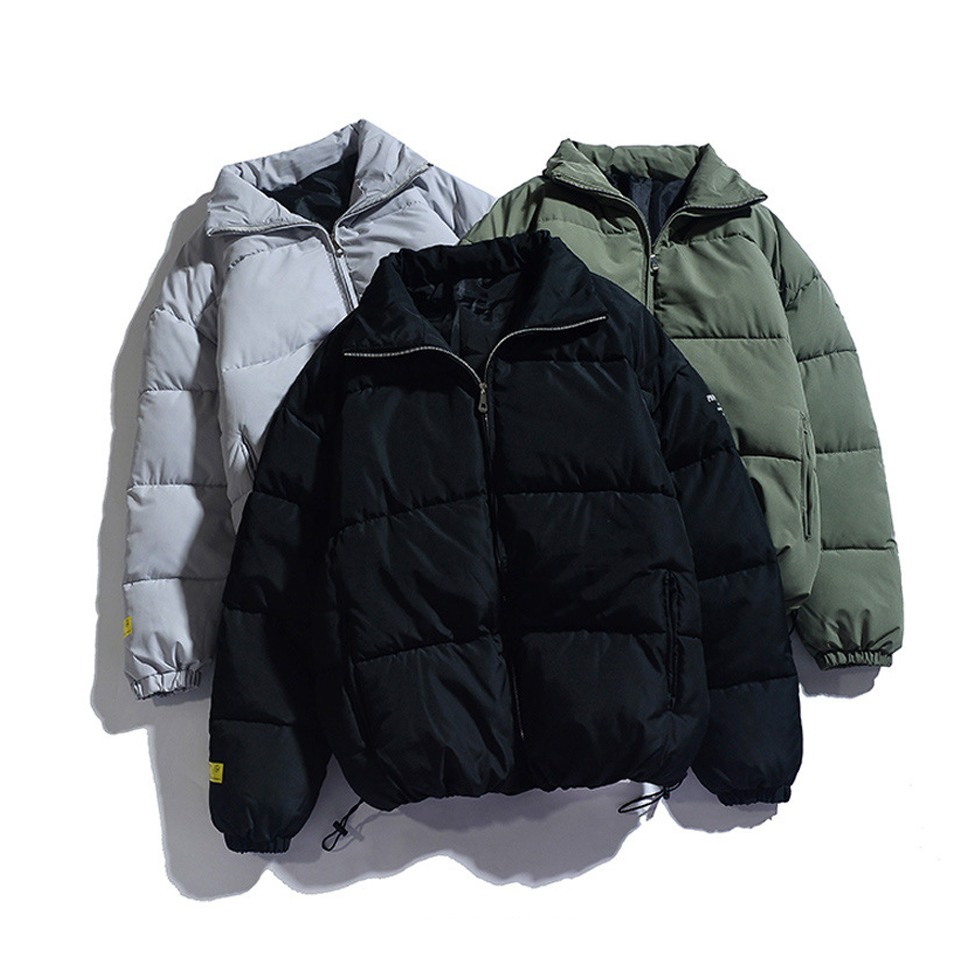 2020 New Men's Jackets Men Casual Fashion Winter Puffer Jacket Mens Short Bomber Coats