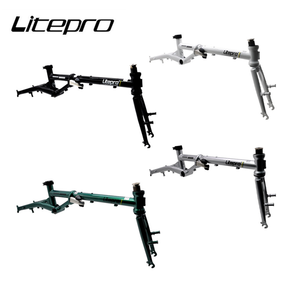 Litepro Lp1611 16 дюймов для складного велосипеда, складная рама из алюминиевого сплава, велосипедные аксессуары для BMX