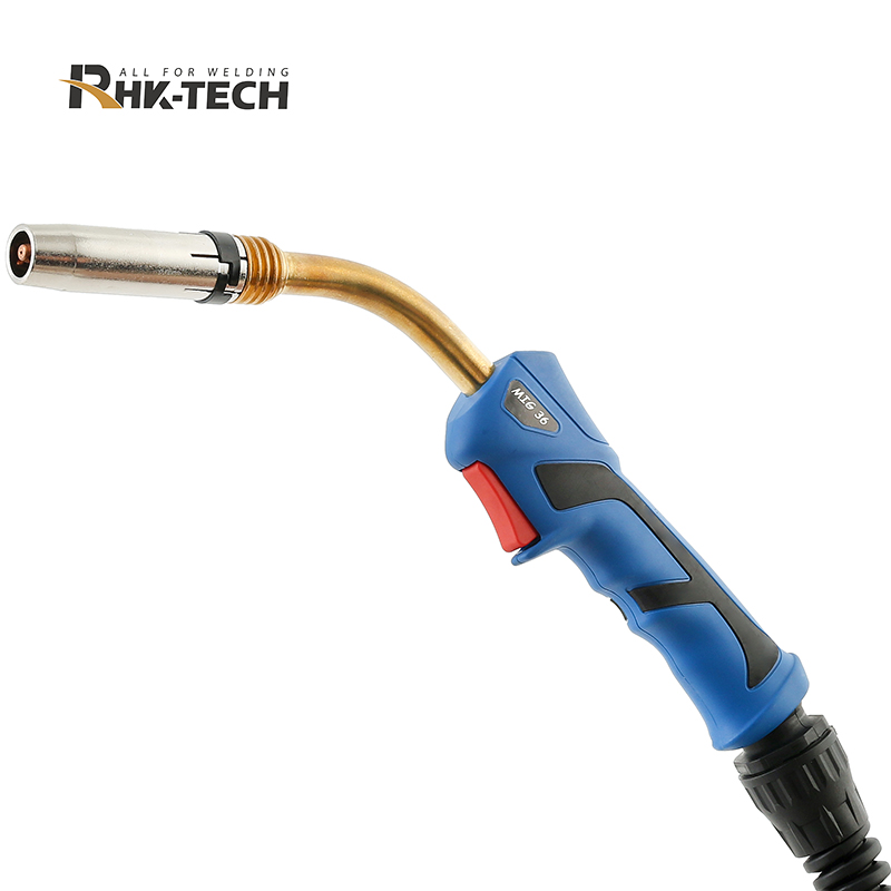 Chinese Manufacturer MIG36 MB36 36KD 340Ampes Gas Cooled MIG Welding Torch Gun with CE Approval