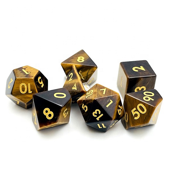 Набор костей для ролевых игр dnd gemtone, персонализированный набор костей polyhedral