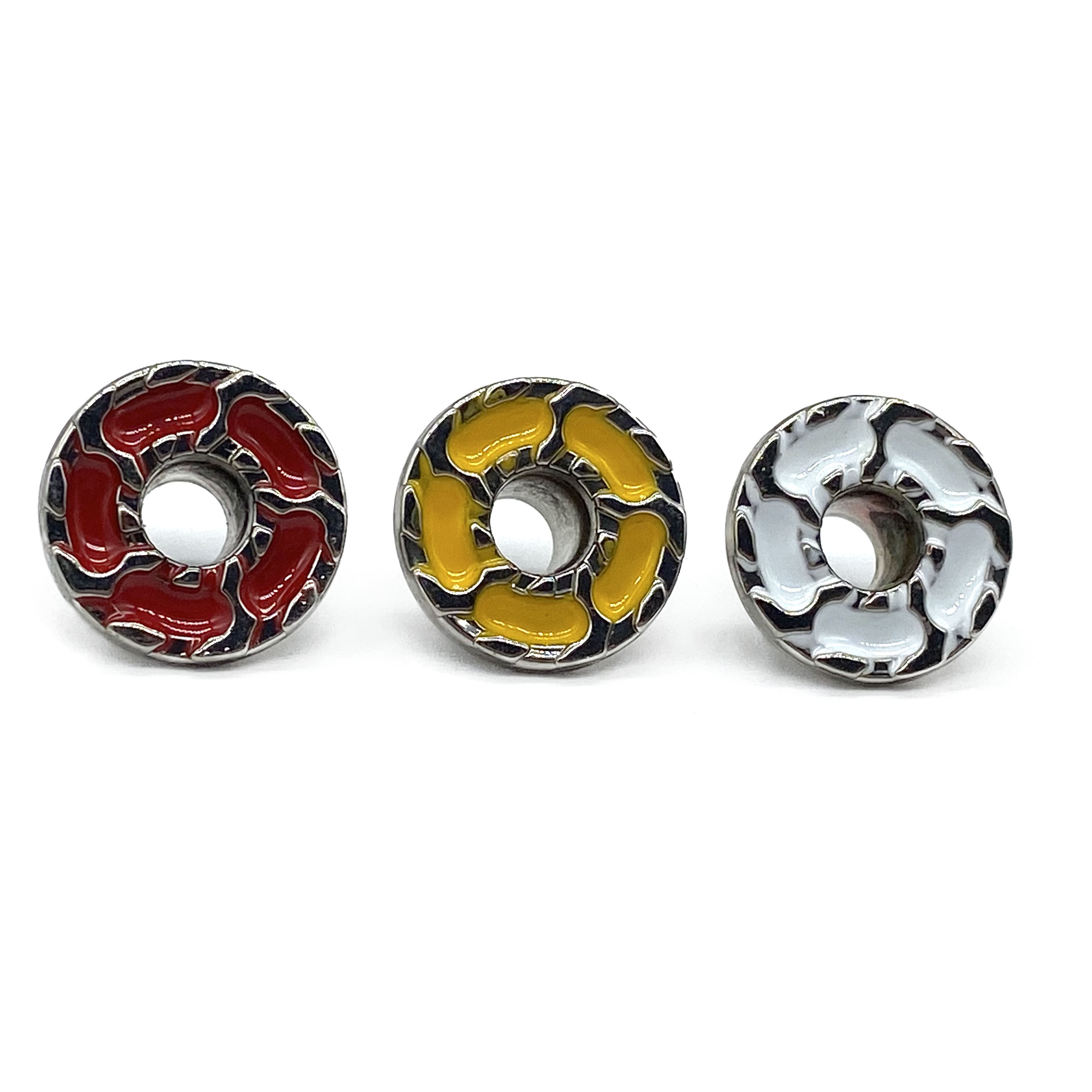 fancy round zinc alloy shoe grommet eyelets for bag shoe and garment accessory