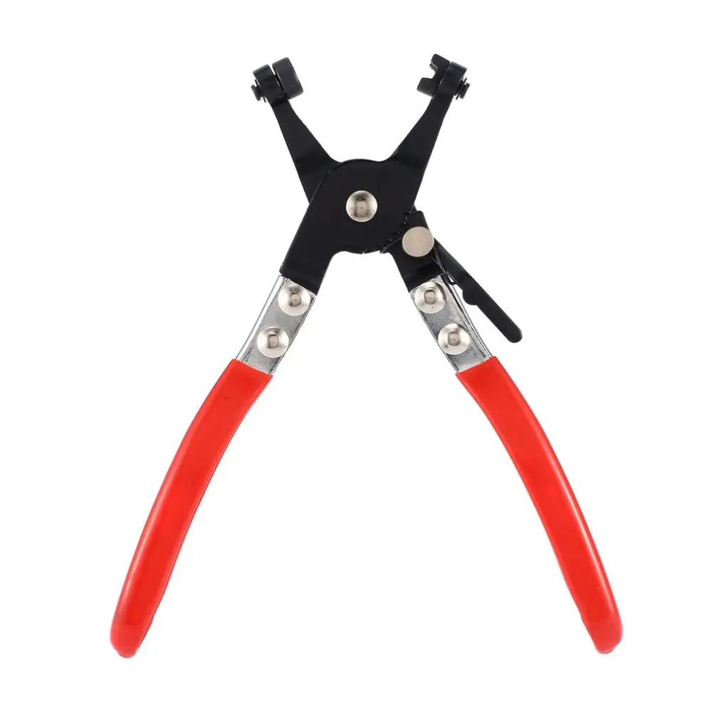 Car Water Pipe Hose Removal Tool Flat Band Ring Type Hose Clip Clamp Pliers