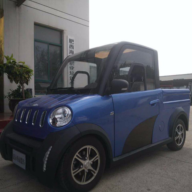 Маленький пикап RHD LHD mini truck 2 сиденья с литиевой батареей 72 в высокая скорость
