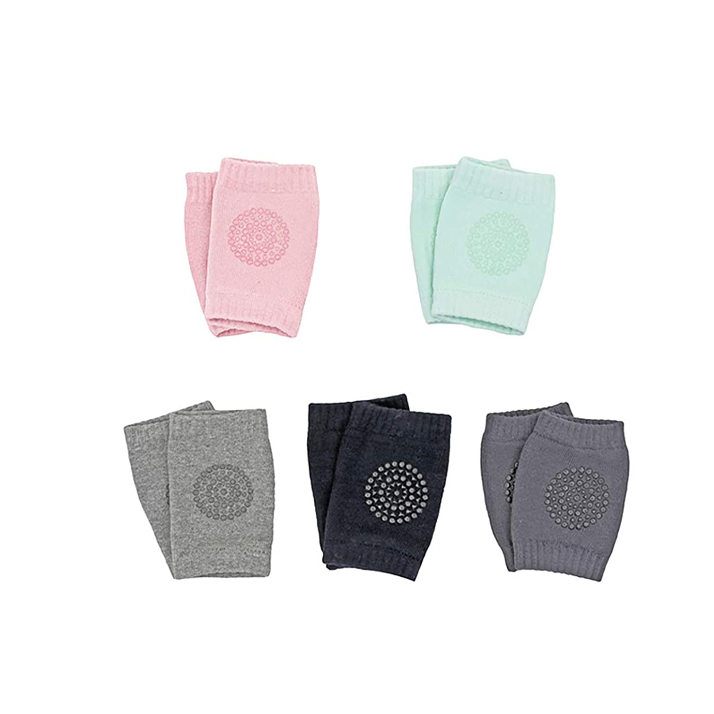 Baby Knee Pads for Crawling Infant Kneepads, Adjustable Elastic Leg Warmers, Anti Slip Leg Protector for Unisex Toddlers