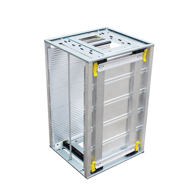 High temperature resistance Adjustable SMT ESD PCB Magazine Rack Aluminum side plate esd storage racks customizable pcb rack