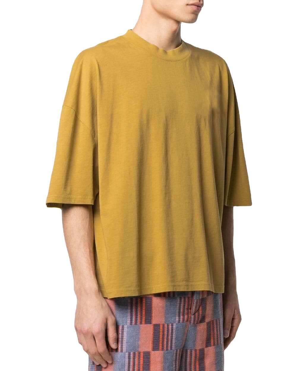 Custom Digital printing Boxy fit men's half Sleeve drop shoulder t-shirts Plus size