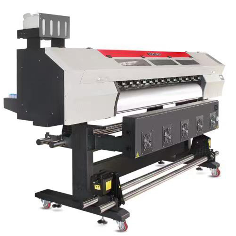 Saitu JC1801 Fabric Dyeing Machine Dye Sublimation Printer Single Head Textile Ink 4-Color Heat Transfer