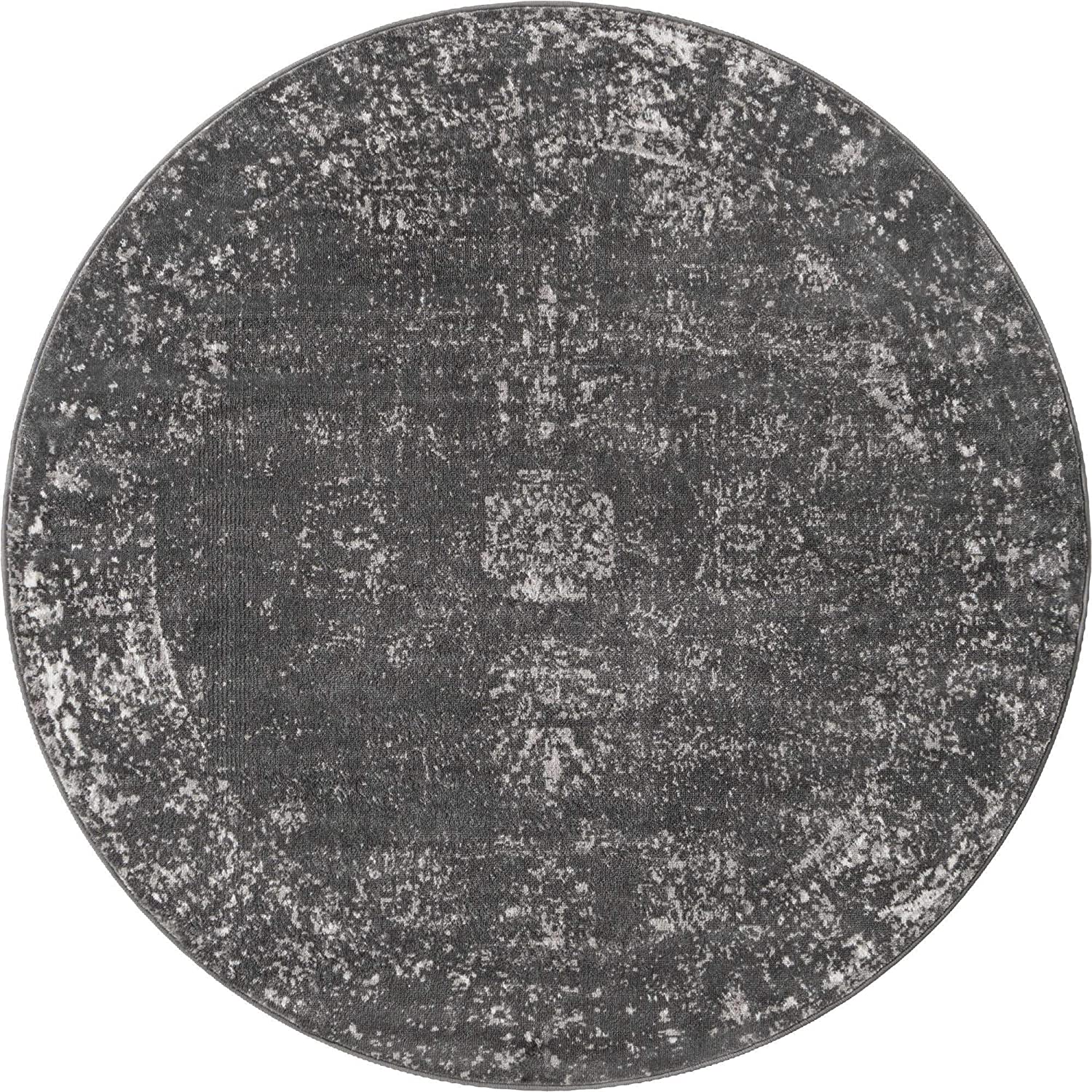 round Unique Loom Collection Area Traditional Vintage Rug French Inspired Perfect Modern carpet