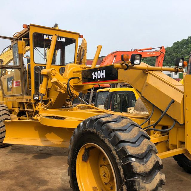 Оригинальный б/у автогрейдер CAT 140H 140G 140K 140 для продажи по низкой цене
