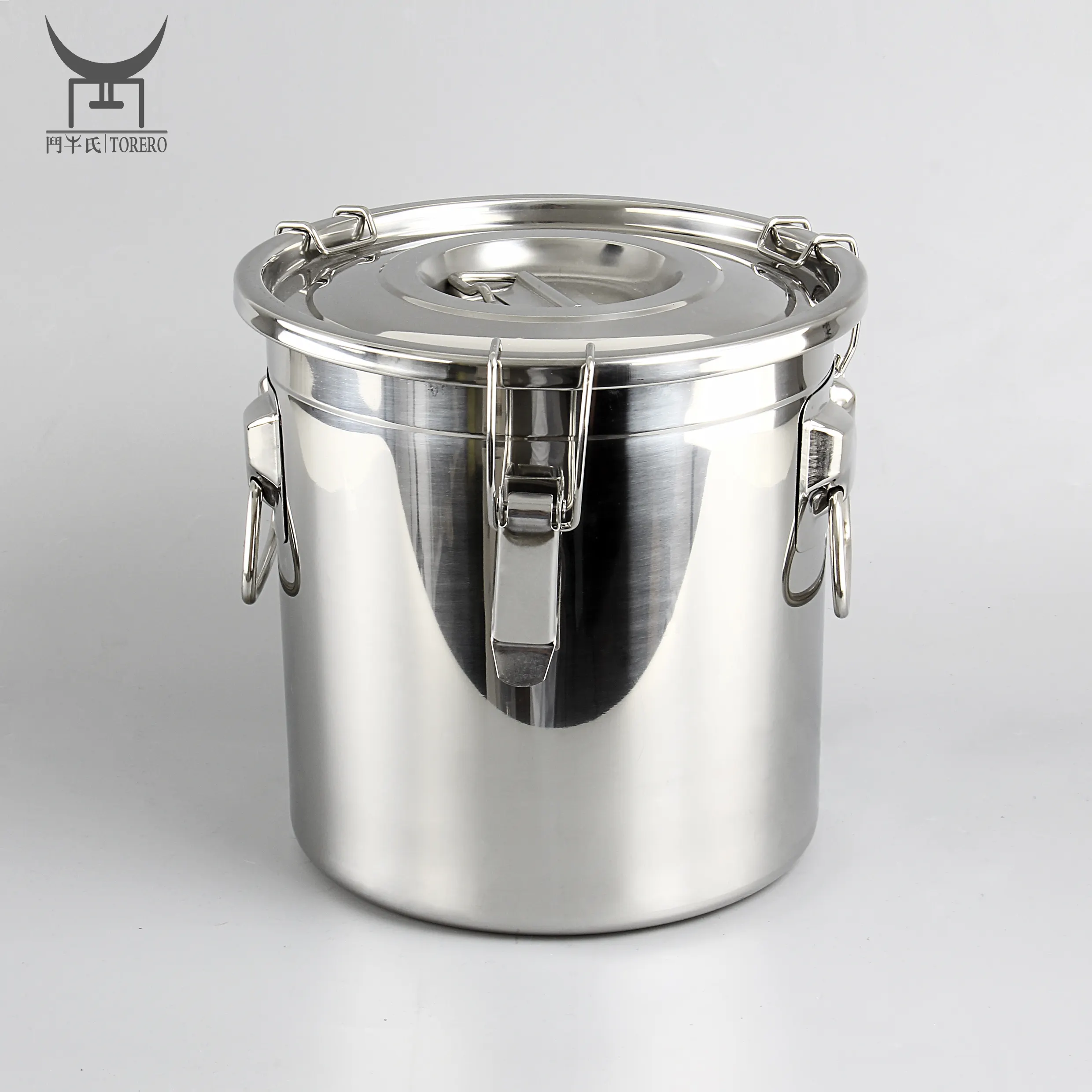 Airtight Pet Food Container Stainless Steel Pet Food Storage Container For Dog Food Cat Food And Bird Feed