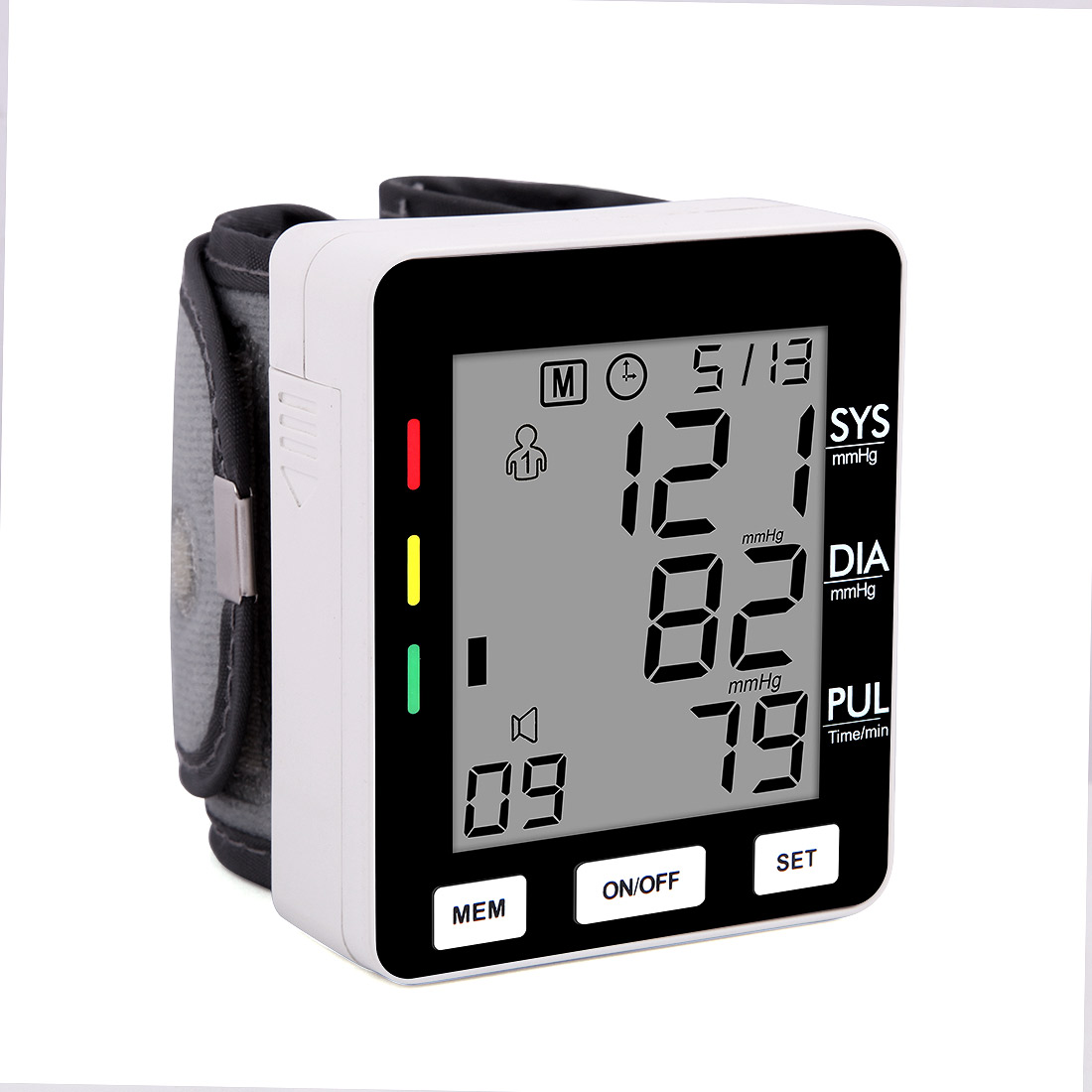 Popular portable digital blood pressure monitor BP Monitor with good price 510K wrist blood pressure monitor