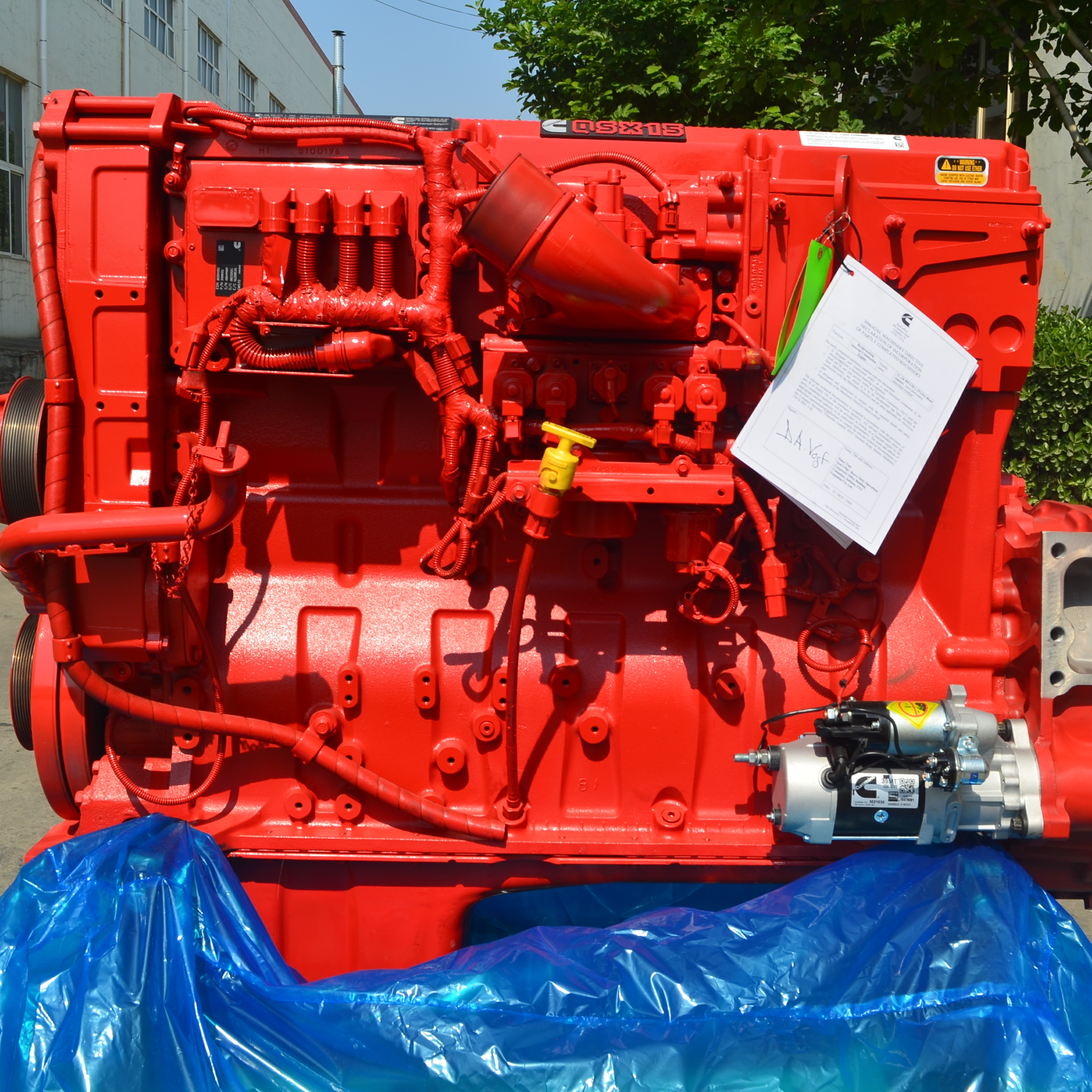 Абсолютно Новый Cummins QSX15 6-ти цилиндровый 4-тактный дизельный двигатель для строительной техники
