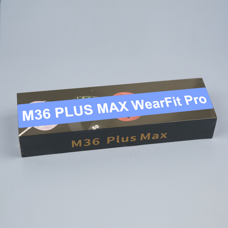 New Arrival M36 Plus Max SmartWatch Wireless Charging 1.82 Inch Heart Rate Blood Pressure Series 6 M36Plus Men Smart Watch
