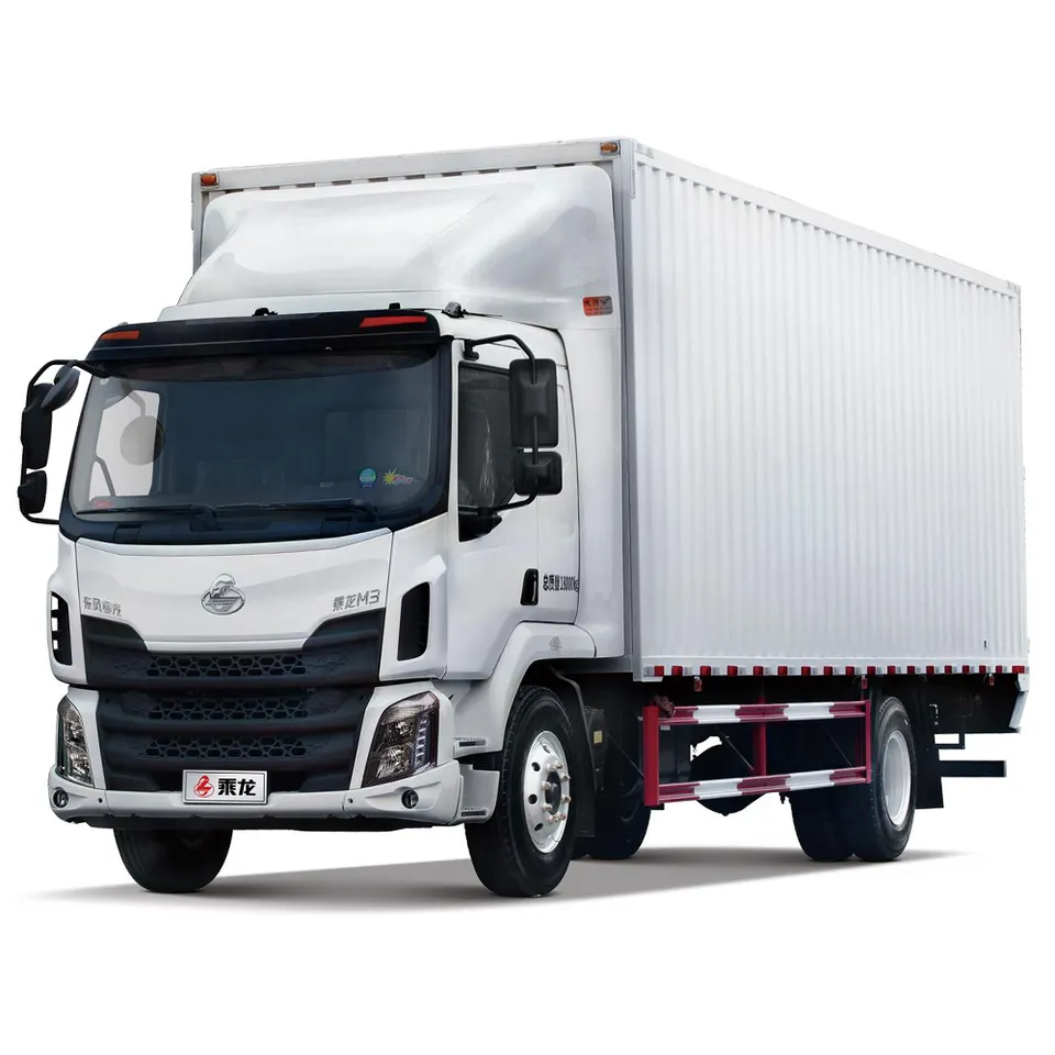 Dong Feng New M3 4x2 Cargo Delivery Truck Left Driving Euro 5 4x2 Light Freezer Camera 10 4 in 1 Design 1 Euro 3 Manual HUB Van