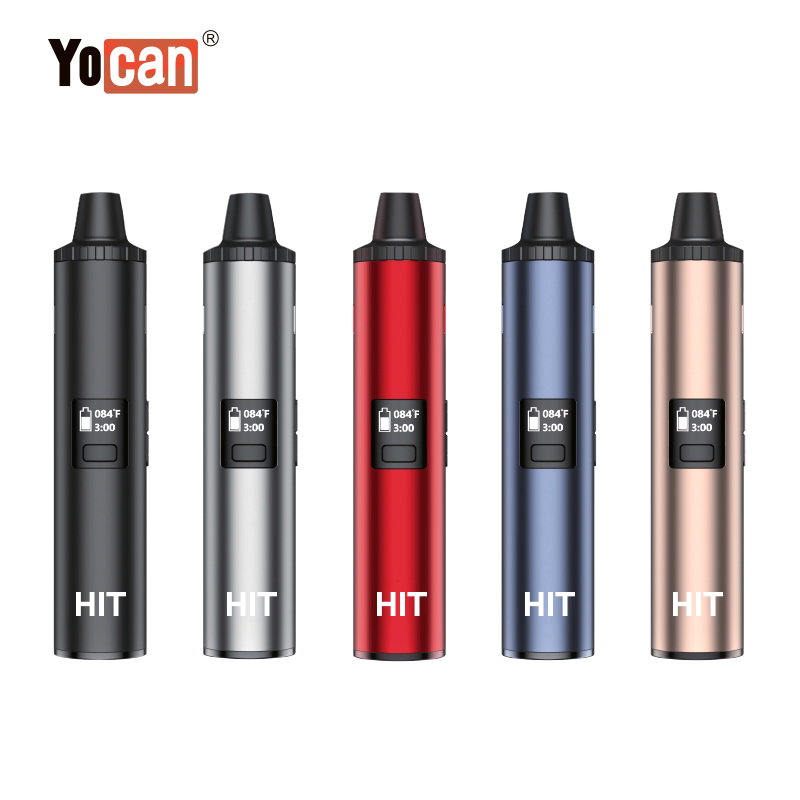 Factory Wholesale Gift Vaporizer Dry Herb Yocan Hit Herbal Vaporizer Kit with built-in stirrer