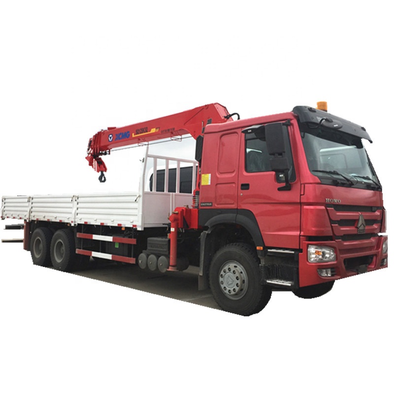 Горячая Распродажа SINOTRUK HOWO 6X4 371HP 12T грузовик с подъемным краном SQ12SK3Q SQ12SK4Q