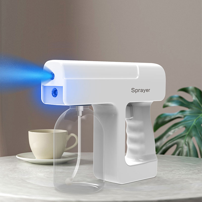 Wireless power electric automizer alchohol nano disinfection air guns mini water atomizer spray gun