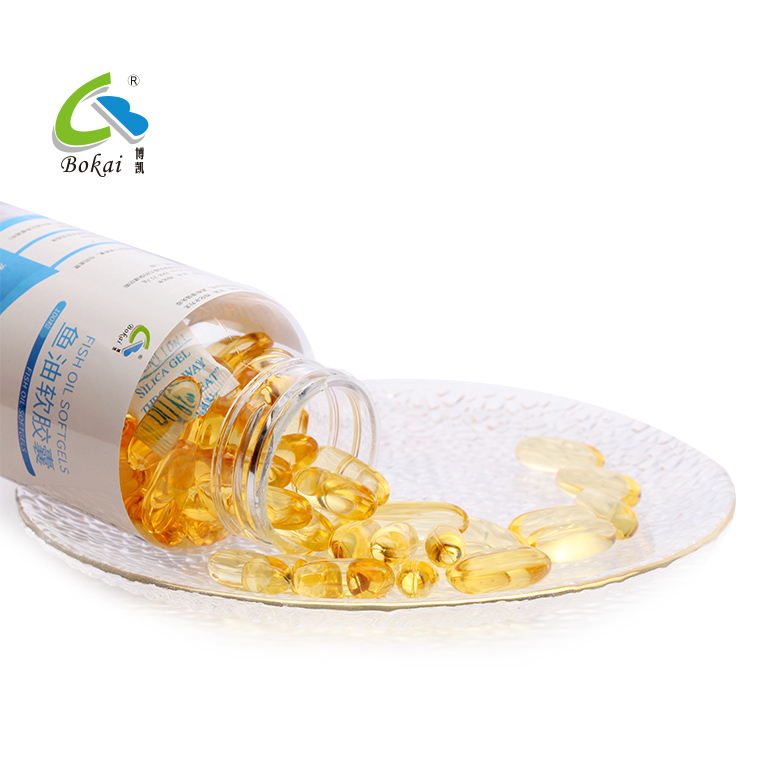 Dietary Supplement Clear OMEGA 3 Fish Oil Softgel DHA/EPA Deep Sea Fish Oil
