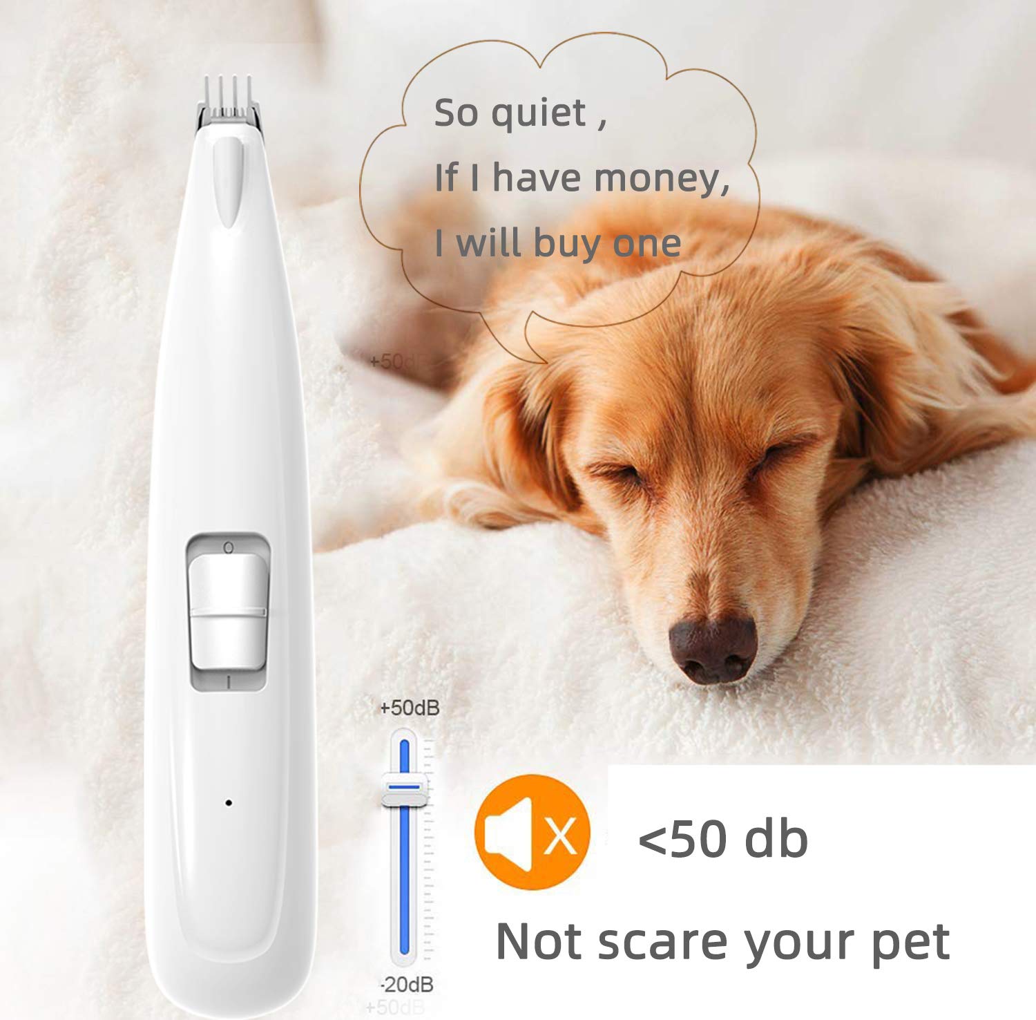 Rechargeable Battery Dogs Clippers Pets Grooming Hair Cutting Machine Products Electric Trimmer Tools Everything For Dogs
