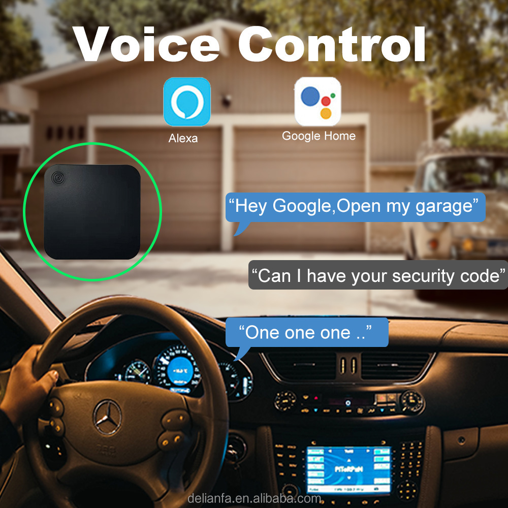Tuya App wifi smart garage door opener automatic Smart Home remote control tuya garage door opener