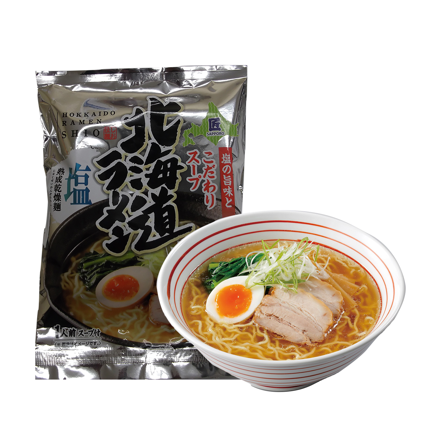 Японская соль hokkaido со вкусом животных бесплатно oem здоровая мгновенная пища в продаже