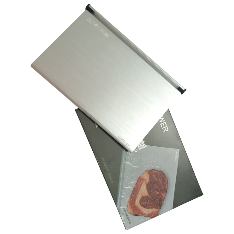 Factory Direct Sales Aluminum Thawing Frozen Food Hot sales Amazon Thawing Plate Defrosting Tray