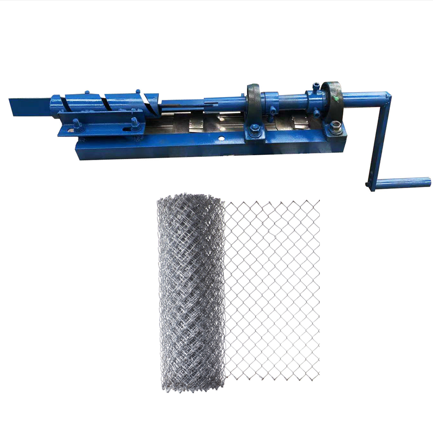 Manual operated chain link Fence Making Machine