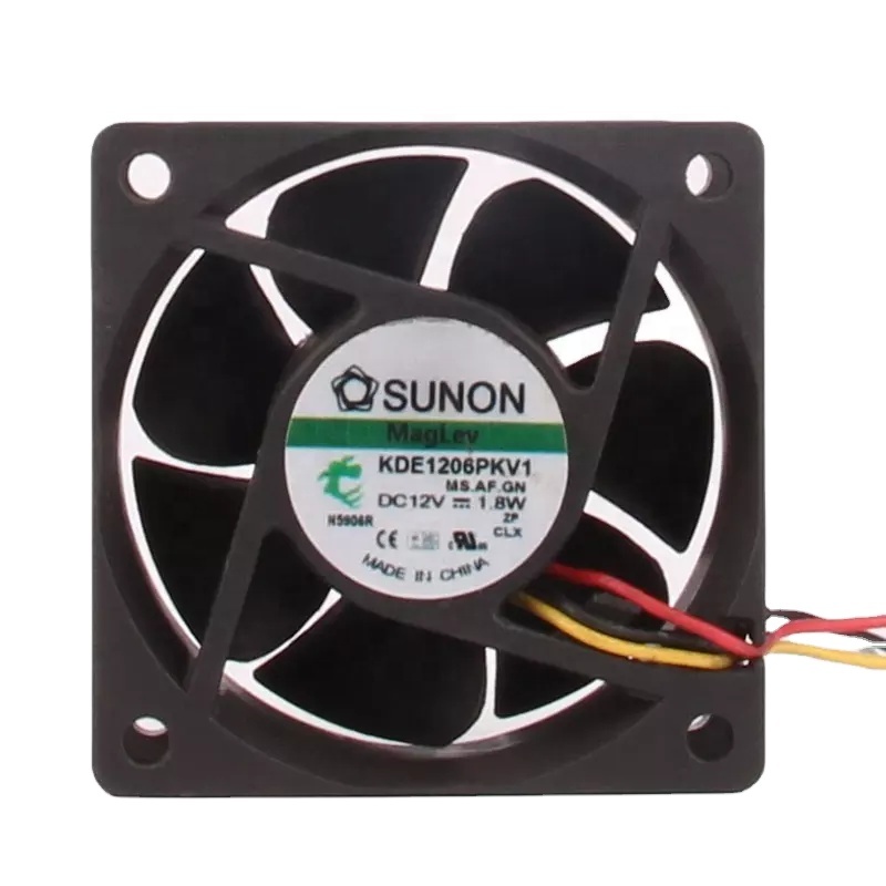 Новые Оригинальные SUNON 12V 24V DC12V 1,8 W 60X60X20MM 6020 6 см 3-жильный проектор лампа на магнитной подвеске шасси ультра-тихий KDE1206PKV1 Вентилятор охлаждения