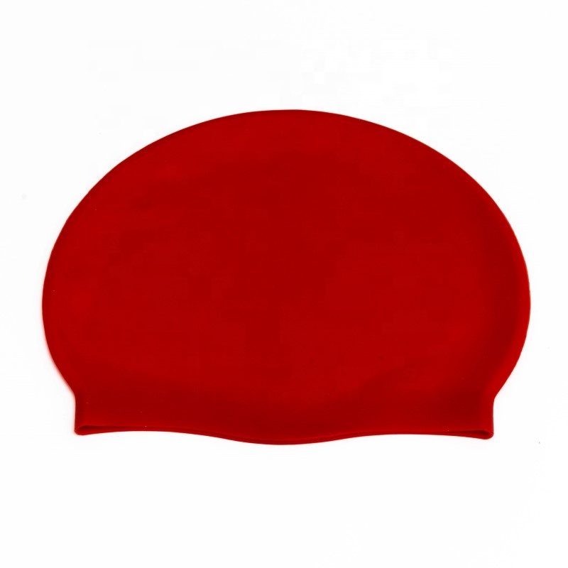 SBL custom printing floral neoprene silicone swimming head cap