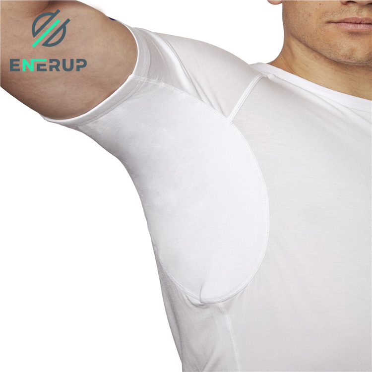 Enerup OEM/ODM Custom Lenzing Modal Anti-Odor Sweat Proof Underwear T-Shirt Undershirt For Men Women