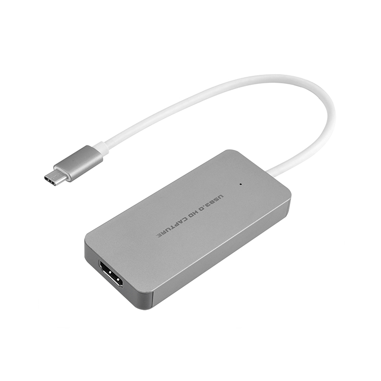Устройство видеозахвата в реальном времени Type-C UVC, устройство захвата игр Type-C для видеорегистратора Type-C, карта захвата видео
