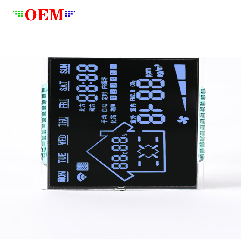 OEM LCM BTN отрицательный трансмиссионный символ ЖК-экран модуль 12 часов ЖК-панель