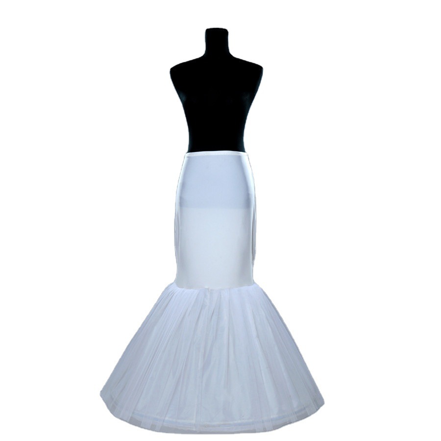 S649 Wholesale 6 Hoops bridal white puffy wedding dress Puffy Bridal Petticoat