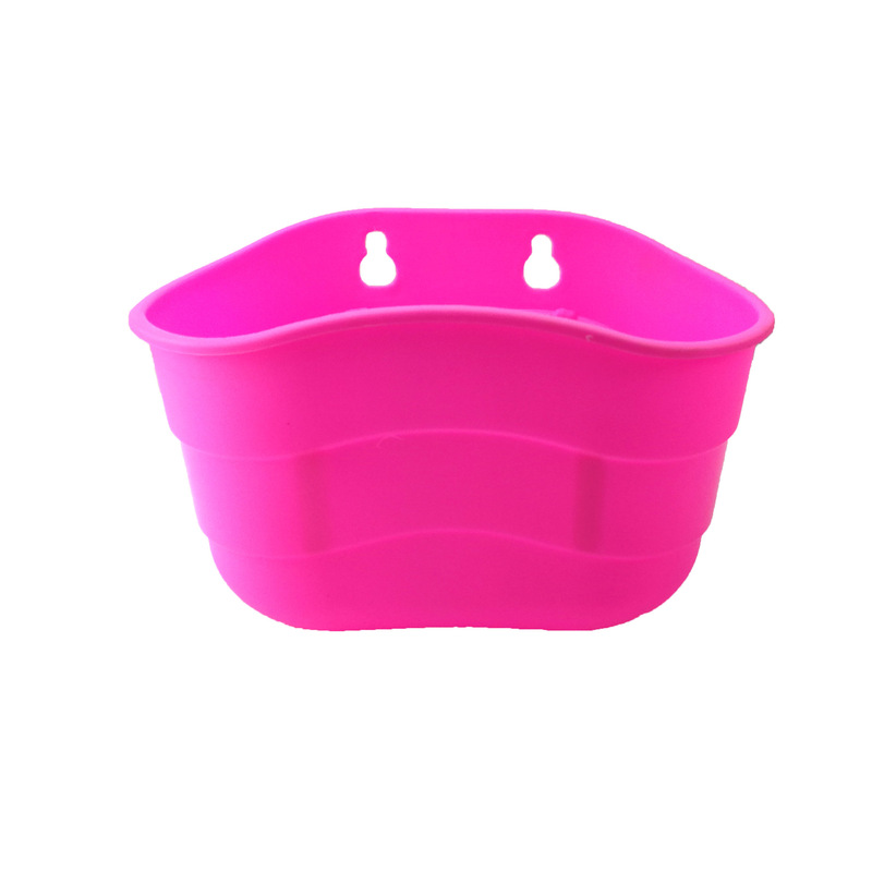 Children's bicycle front basket high-grade thickened basket plastic three-wheeled cart basket