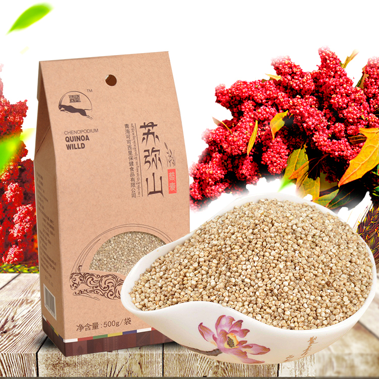 Qinghai-Тибетский происхождения 500 г бумажный пакет, органический Quinoa высшего качества Quinoa зерно