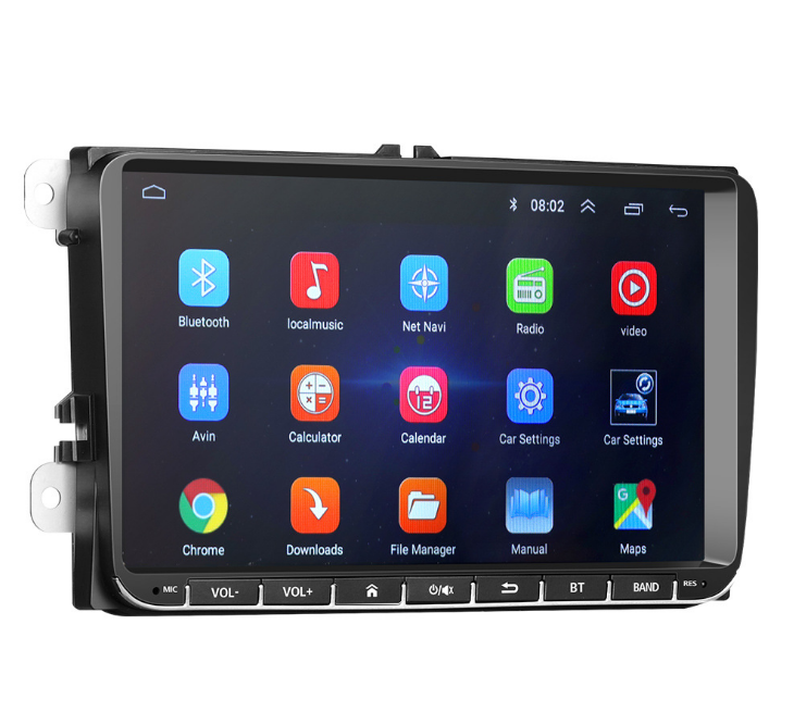Дешевый Автомобильный DVD Mp3/Mp4/Mp5 плеер с сенсорным экраном и gps-навигацией