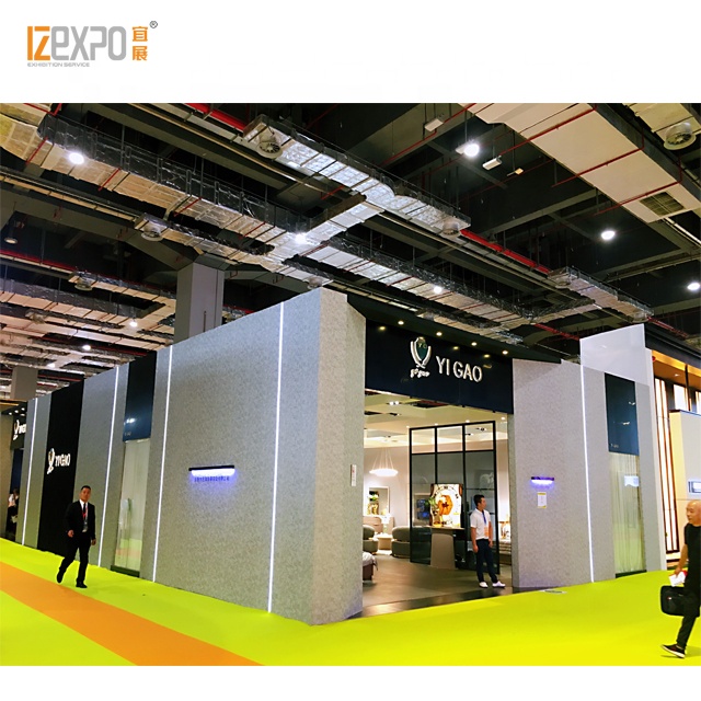 IZEXPO 30 минут простая настройка девушка портативный стенд expo дисплей торговая ярмарка