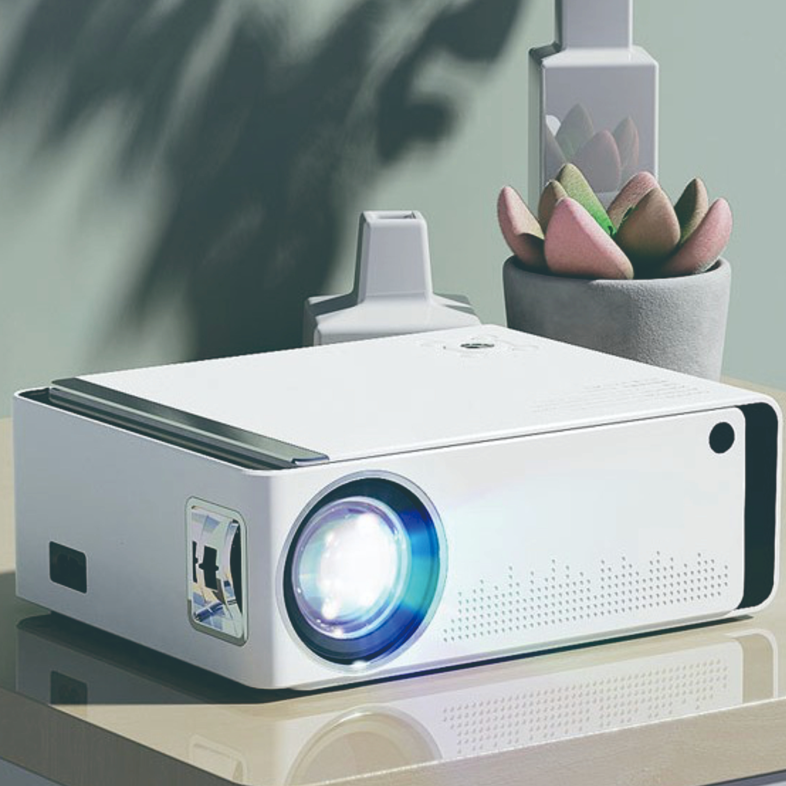 New Arrival Tv Wifi Mini Led 4D Hologram Hd Smart Short Throw Projector 4K