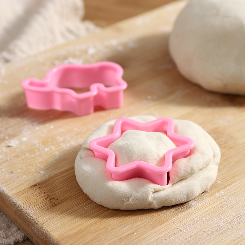 Пищевой 6 шт./компл. для малышей и детей постарше нарядное fondant (сахарная) торт декоративные формы для выпечки плунжера Набор из быстрорежущей инструментальной стали для дня рождения
