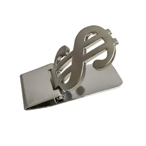 Wholesales Personalized No Minimum Custom Blank Gold Metal Magnetic Money Clip