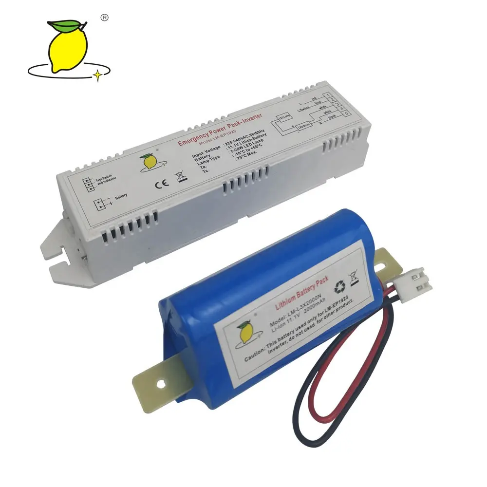 3-20W CE Certificated LED Emergency Module Conversion Kit Ballast for lighting