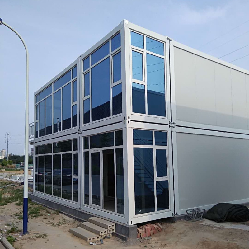 Official 20ft Movable Tiny House Container Detachable Steel Container for Shop Office Warehouse or Residential Use