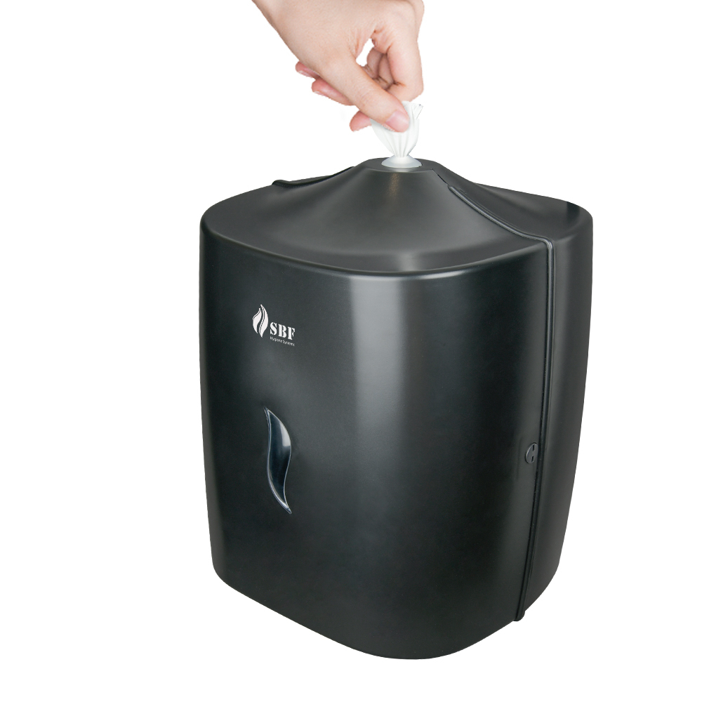 Plastic Wall Mount Paper Towel Dispensers Center Pull Disinfectant Sanitizing Antibacterial Gym Wet Wipes Dispenser