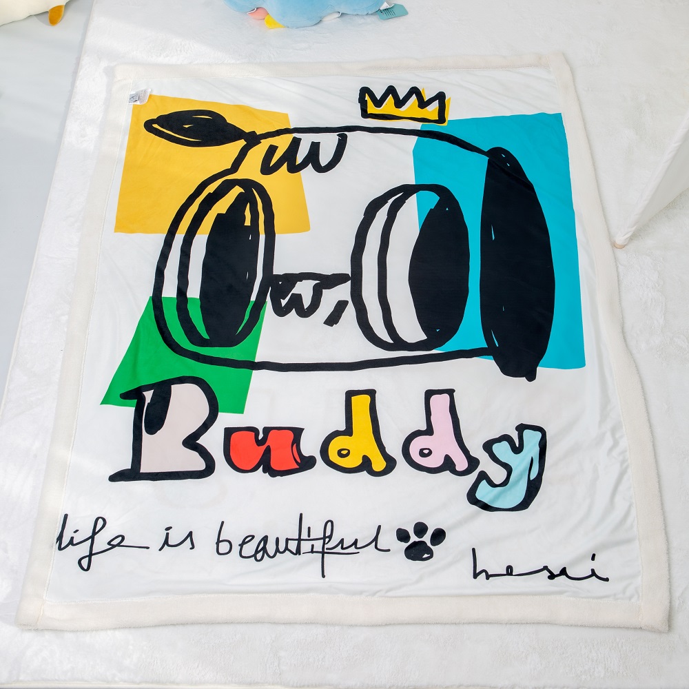 Best Sellers Luxury High Quality Polyester Shaggy Super Soft One Piece Throw Blanket For Kids Bedroom
