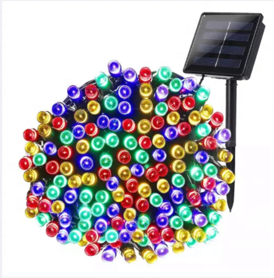 Waterproof Outdoor Solar Copper Wire Led Lamp String Light Solar Powered Christmas Fairy String Lights